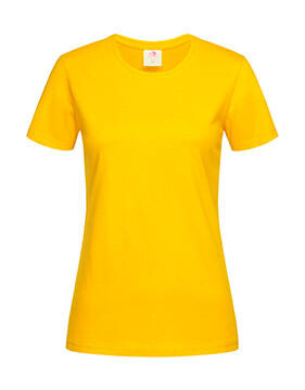 Stedman Classic-T Fitted Women, Sunflower Yellow, S bedrucken, Art.-Nr. 196056013