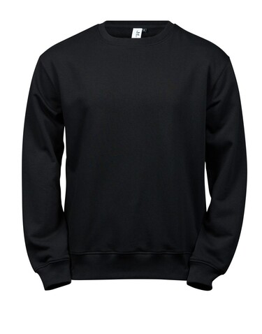 Tee Jays Power Sweatshirt, Black, XS bedrucken, Art.-Nr. 200541010