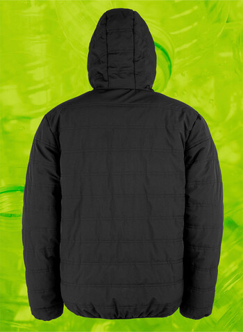 Result Black Compass Padded Winter Jacket, Black/Grey, XS bedrucken, Art.-Nr. 206331512