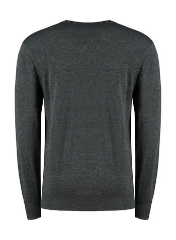 Kustom Kit Regular Fit Arundel Crew Neck Sweater, Black, XS bedrucken, Art.-Nr. 210111012