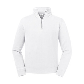 Russell Europe Authentic 1/4 Zip Sweat, White, XS bedrucken, Art.-Nr. 211000002 Russell Europe Authentic 1/4 Zip Sweat, White, XS bedrucken, Art.-Nr. 211000002