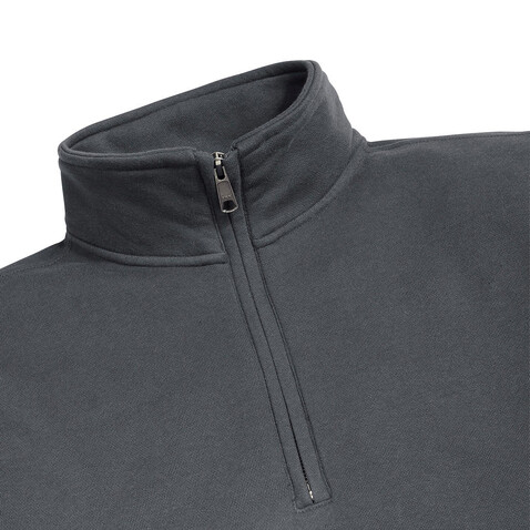 Russell Europe Authentic 1/4 Zip Sweat, French Navy, S bedrucken, Art.-Nr. 211002013