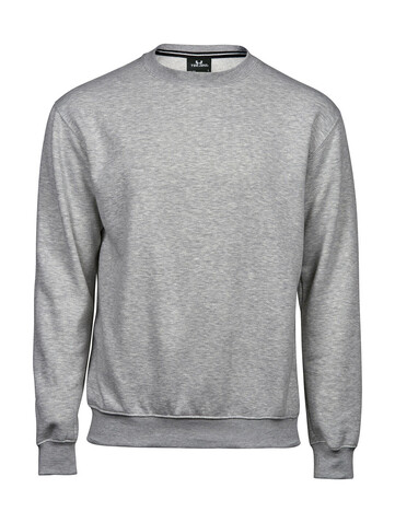 Tee Jays Heavy Sweat, Heather Grey, 5XL bedrucken, Art.-Nr. 215541239
