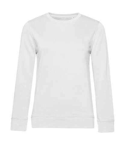 B &amp; C Organic Inspire Crew Neck /women, White, XS bedrucken, Art.-Nr. 229420002