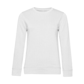 B &amp;amp; C Organic Inspire Crew Neck /women, White, XS bedrucken, Art.-Nr. 229420002