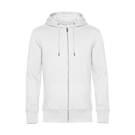 B & C KING Zipped Hood, White, XS bedrucken, Art.-Nr. 246420002 B & C KING Zipped Hood, White, XS bedrucken, Art.-Nr. 246420002