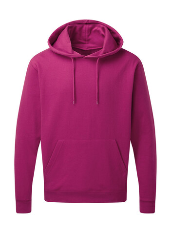 SG Hooded Sweatshirt Men, Dark Pink, 2XL bedrucken, Art.-Nr. 276524237