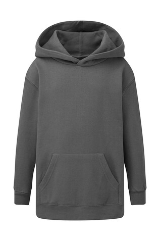 SG Hooded Sweatshirt Kids, Grey, 152 (11-12/2XL) bedrucken, Art.-Nr. 278521217