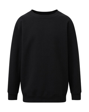 SG Crew Neck Sweatshirt Kids, Black, 128 (7-8/L) bedrucken, Art.-Nr. 286521015