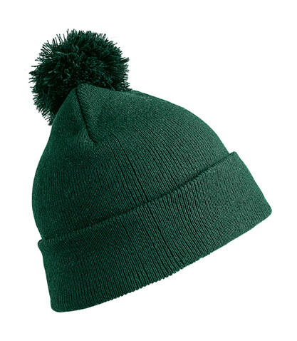 Result Pom Pom Beanie, Bottle Green, One Size bedrucken, Art.-Nr. 300335400 Result Pom Pom Beanie, Bottle Green, One Size bedrucken, Art.-Nr. 300335400