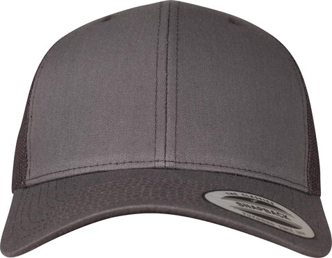 Yupoong Retro Trucker, Dark Grey, Kids 54cm bedrucken, Art.-Nr. 306731282