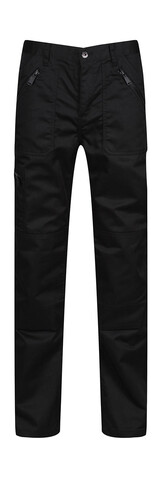 Regatta Pro Action Trousers (Short), Black, 38&quot; bedrucken, Art.-Nr. 307171015