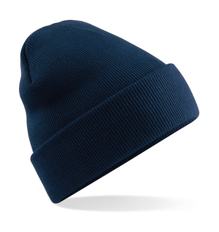 Beechfield Original Cuffed Beanie, French Navy, One Size bedrucken, Art.-Nr. 308692010