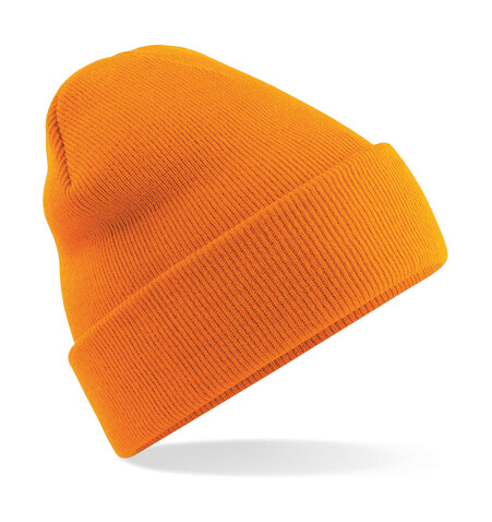 Beechfield Original Cuffed Beanie, Orange, One Size bedrucken, Art.-Nr. 308694100