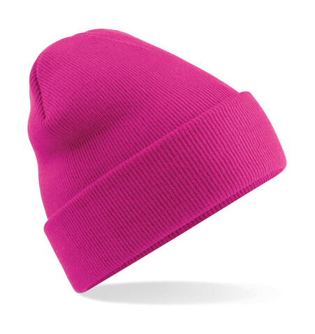 Beechfield Original Cuffed Beanie, Fuchsia, One Size bedrucken, Art.-Nr. 308694390
