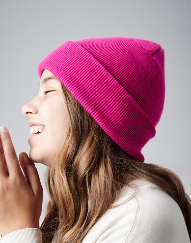 Beechfield Junior Original Cuffed Beanie, Bright Royal, One Size bedrucken, Art.-Nr. 309693060
