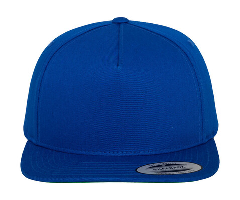Yupoong Classic 5 Panel Snapback, Royal, One Size bedrucken, Art.-Nr. 312733000