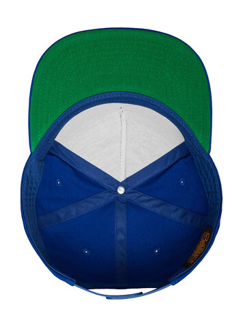 Yupoong Classic 5 Panel Snapback, White, One Size bedrucken, Art.-Nr. 312730000