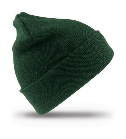 Result Caps Woolly Ski Hat, Bottle Green, One Size bedrucken, Art.-Nr. 329345400