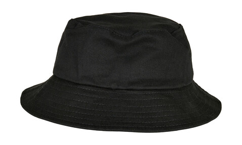 Flexfit Flexfit Cotton Twill Bucket Hat Kids, Black, One Size bedrucken, Art.-Nr. 333681010