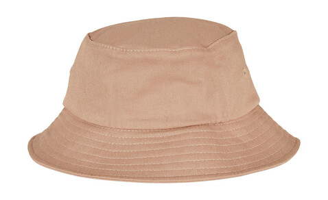 Flexfit Flexfit Cotton Twill Bucket Hat Kids, Khaki, One Size bedrucken, Art.-Nr. 333687310