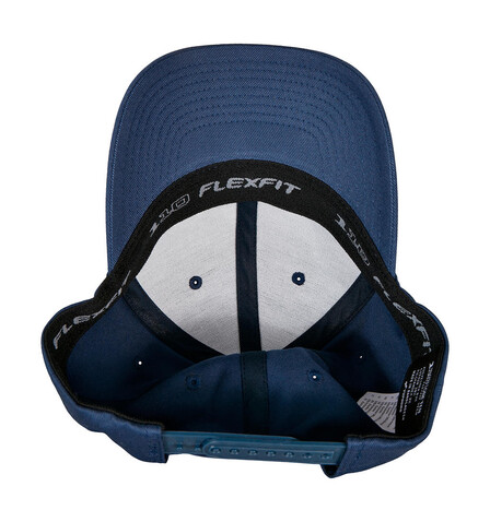 Flexfit 110 Curved Visor Snapback, Navy, One Size bedrucken, Art.-Nr. 334682000