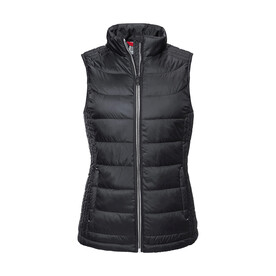 Russell Europe Ladies` Nano Bodywarmer, Black, XS bedrucken, Art.-Nr. 426001012