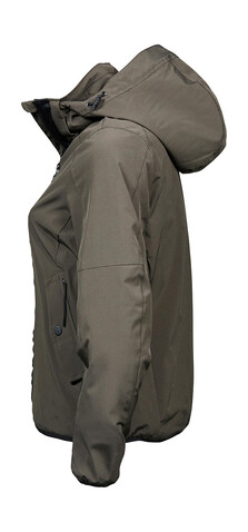 Tee Jays Ladies` Urban Adventure Jacket, Black, S bedrucken, Art.-Nr. 445541013
