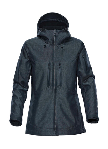 StormTech Women`s Epsilon 2 Softshell, Charcoal Twill, S bedrucken, Art.-Nr. 487181323