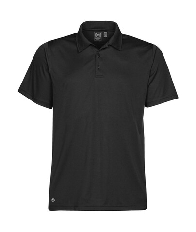StormTech Stormtech Mens H2X DRY Polo, Black, 5XL bedrucken, Art.-Nr. 512181010