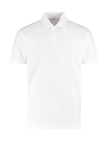 Kustom Kit Men`s Regular Fit Workforce Polo, White, XS bedrucken, Art.-Nr. 524110000