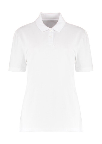 Kustom Kit Women`s Regular Fit Workforce Polo, White, XS bedrucken, Art.-Nr. 525110002