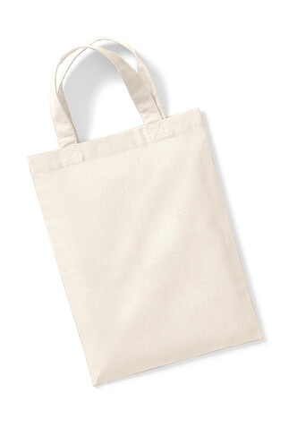 Westford Mill Cotton Party Bag for Life, Natural, One Size bedrucken, Art.-Nr. 628280080