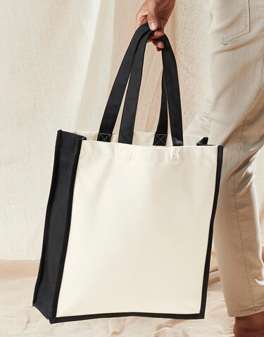 Westford Mill Gallery Canvas Tote, Natural, One Size bedrucken, Art.-Nr. 686280080