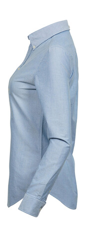 Tee Jays Ladies` Perfect Oxford Shirt, White, XS bedrucken, Art.-Nr. 704540002