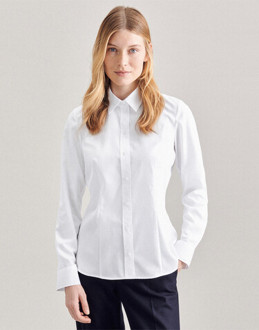 Seidensticker Seidensticker Regular Fit 1/1 Kent Women, White, 50 bedrucken, Art.-Nr. 722200000