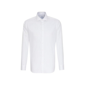Seidensticker Seidensticker Slim Fit 1/1 Oxford Business Kent, White, 36 bedrucken, Art.-Nr. 731200000 Seidensticker Seidensticker Slim Fit 1/1 Oxford Business Kent, White, 36 bedrucken, Art.-Nr. 731200000