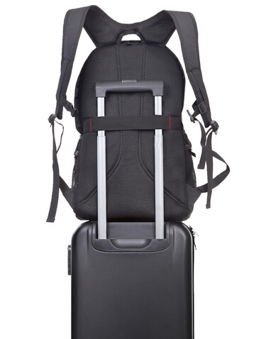 Shugon Leipzig Daily Laptop Backpack, Black/Black, One Size bedrucken, Art.-Nr. 903381920