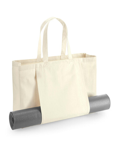 Westford Mill EarthAware® Organic Yoga Tote, Natural, One Size bedrucken, Art.-Nr. 910280080