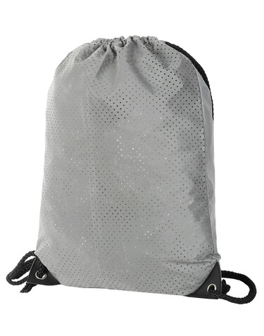 Shugon Stafford Reflective Drawstring Backpack, Silver Hi Vis, One Size bedrucken, Art.-Nr. 911387150