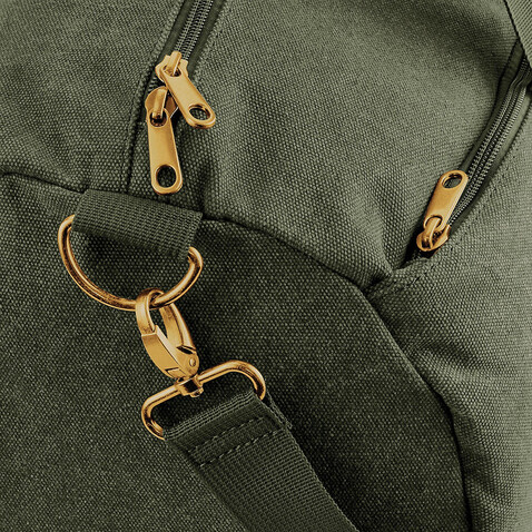 Bag Base Vintage Canvas Barrel Bag, Vintage Oxford Navy, One Size bedrucken, Art.-Nr. 912292110