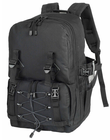 Shugon Mount Ararat Hiking Backpack, Black/Black, One Size bedrucken, Art.-Nr. 912381920