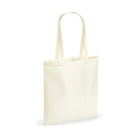 Westford Mill Recycled Cotton Tote, Natural, One Size bedrucken, Art.-Nr. 913280080