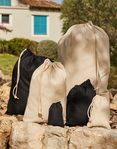 Westford Mill Recycled Cotton Stuff Bag, Natural, S bedrucken, Art.-Nr. 915280083