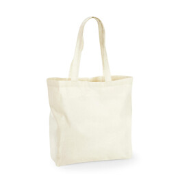 Westford Mill Recycled Cotton Maxi Tote, Natural, One Size bedrucken, Art.-Nr. 916280080