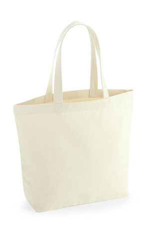 Westford Mill Revive Recycled Maxi Tote, Natural, One Size bedrucken, Art.-Nr. 919280080