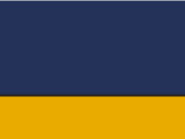 Beechfield Apres Beanie, Oxford Navy/Mustard, One Size bedrucken, Art.-Nr. 921692770
