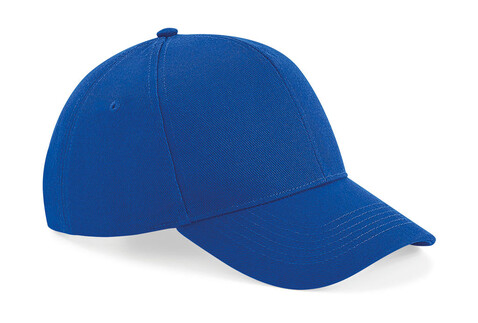Beechfield Ultimate 6 Panel Cap, Bright Royal, One Size bedrucken, Art.-Nr. 927693060