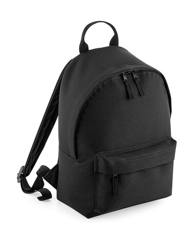 Bag Base Mini Fashion Backpack, Black/Black, One Size bedrucken, Art.-Nr. 929291520