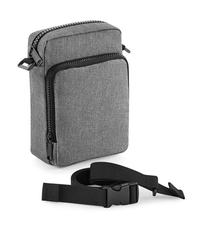 Bag Base Modulr™ 1 Litre Multipocket, Grey Marl, One Size bedrucken, Art.-Nr. 934291280
